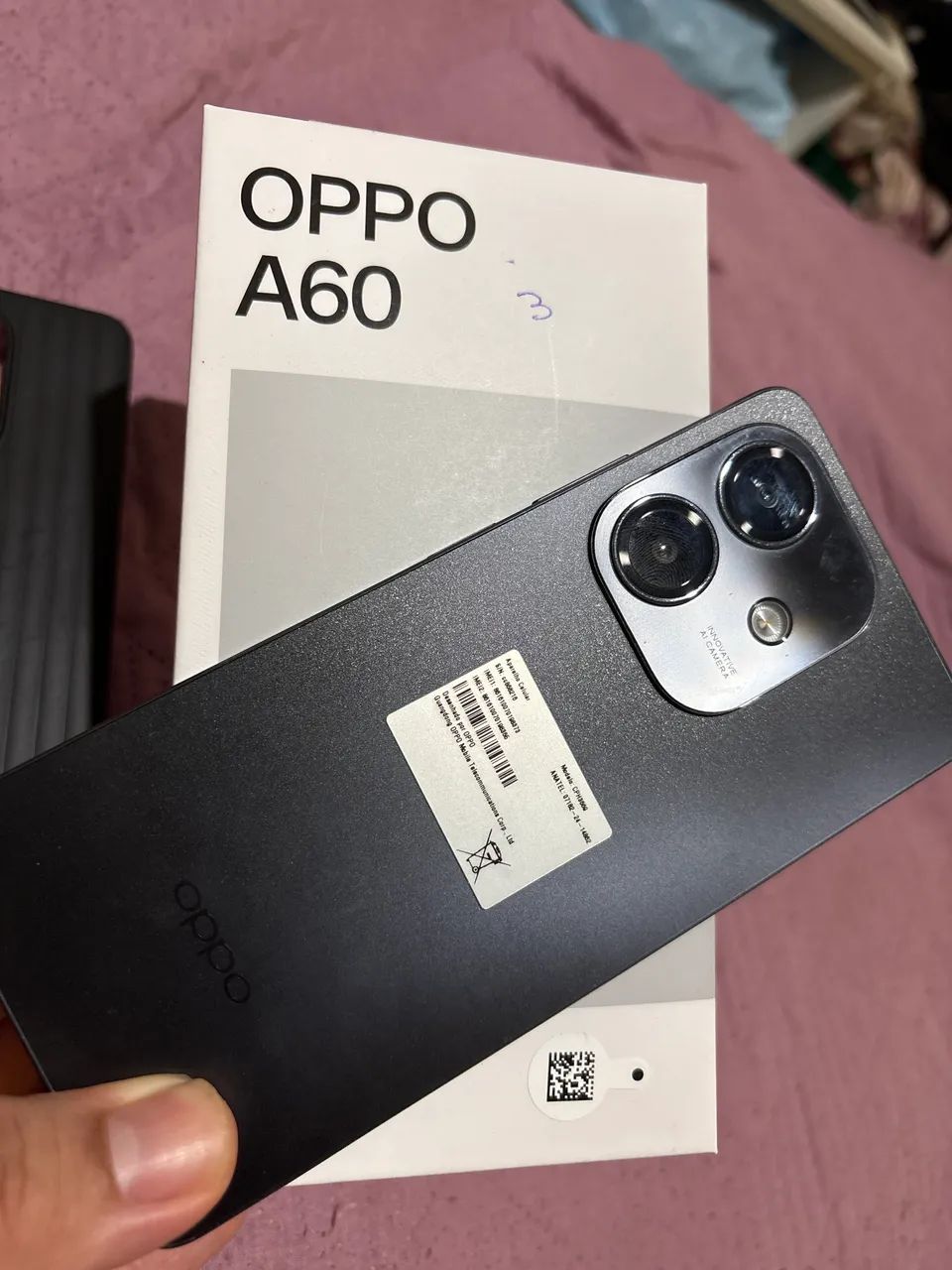 Vendo Oppo A60 256gb pra levar logo - Foto 2