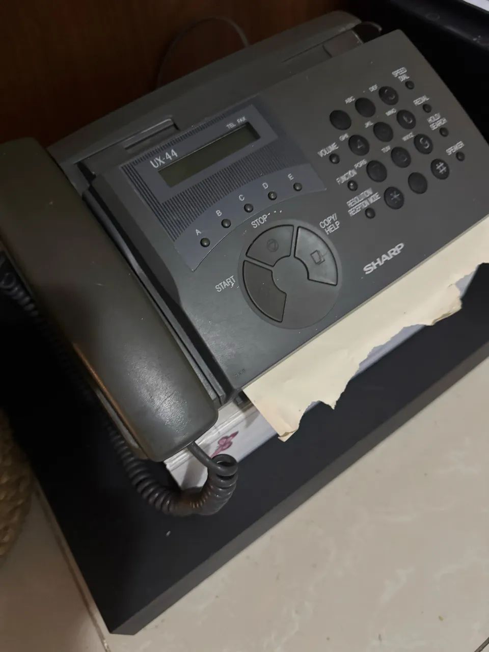 Fax sharp  para colecionador 
