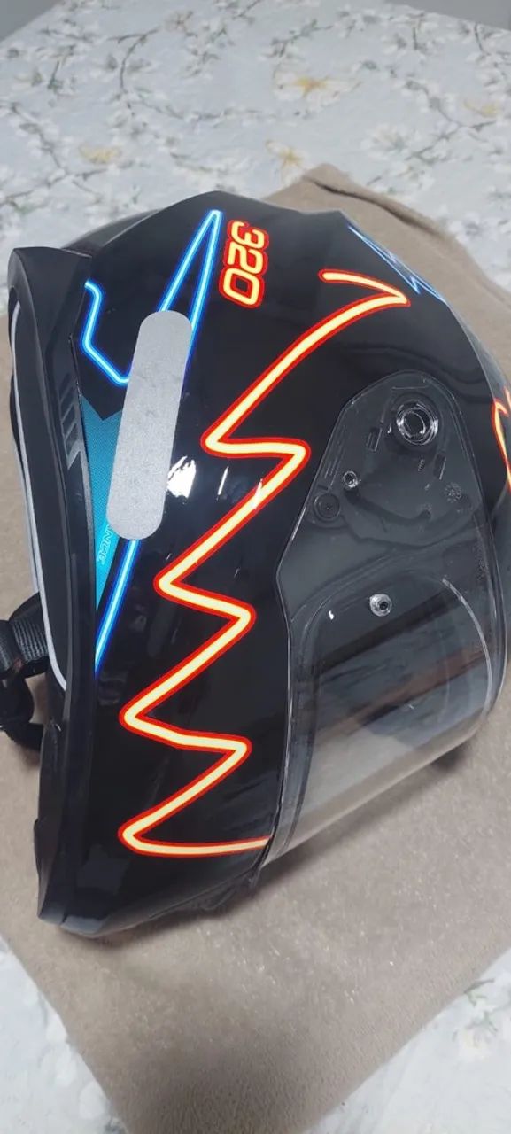 Capacete LS2 Stream Evo (FF320) tamanho 60 - Foto 2
