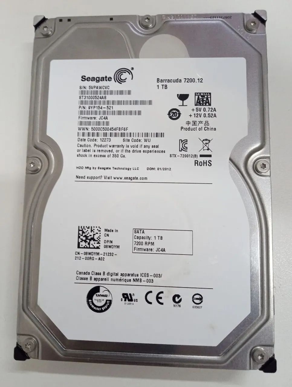HD 1 TB P/ PC