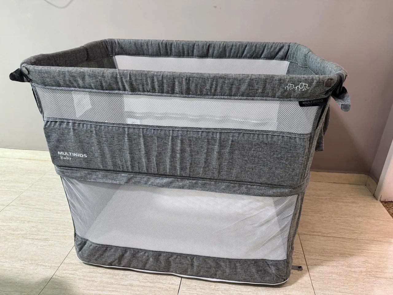 Berço Funcional Multikids Baby 3 Em 1 Nest 