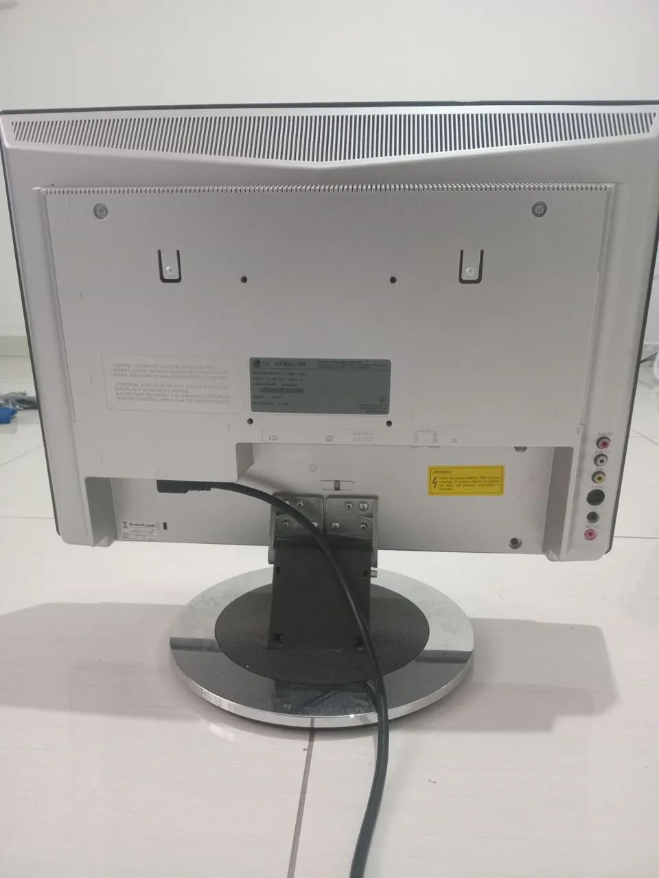 Vendo - Monitor computador LG Flatron modelo L173SA em perfeito estado - 17 polegadas  - Foto 5