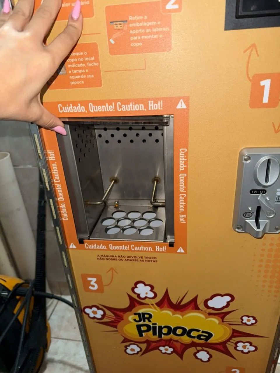 Maquina de pipoca - Foto 2