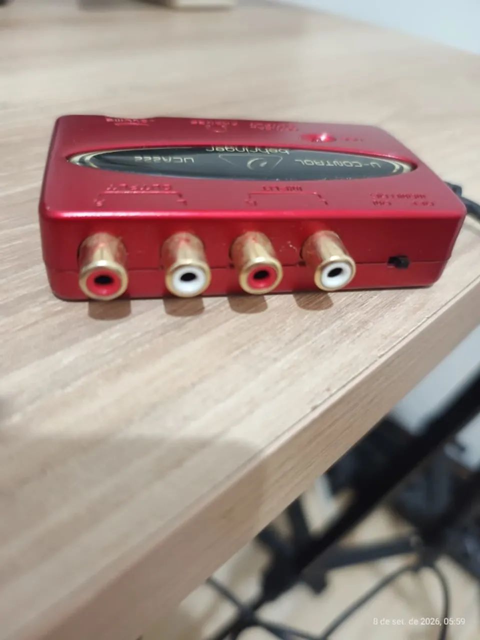 Interface De Áudio Usb Uca222 - Behringer  Vermelho - Foto 2
