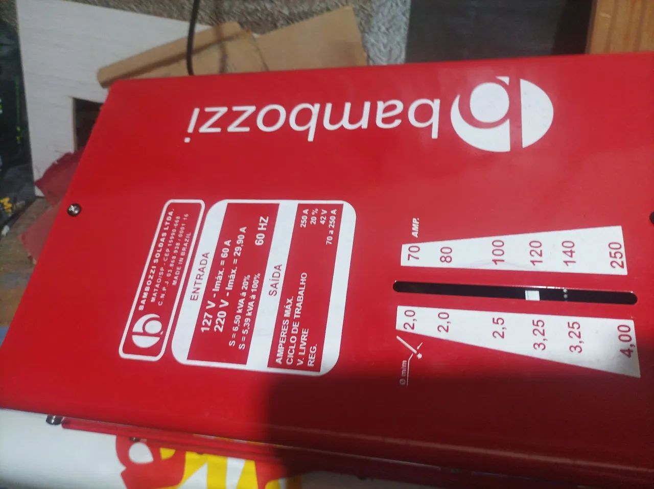 Máquina de solda 