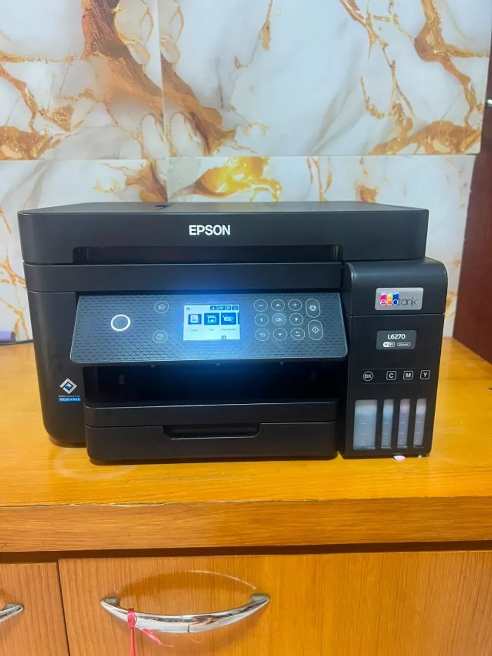 Impressora multifuncional cor Epson EcoTank L6270 - Foto 2