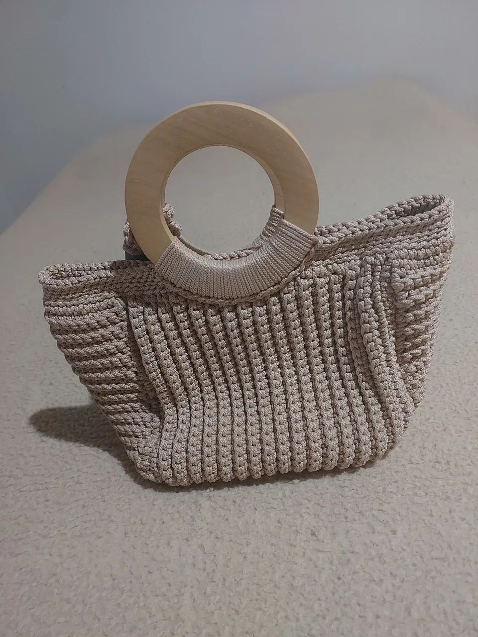 Bolsa de luxo crochê