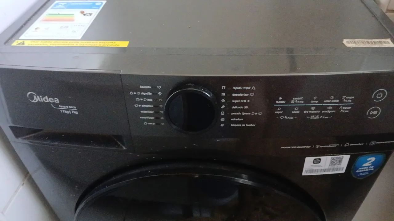 Maquina lava e seca Midea