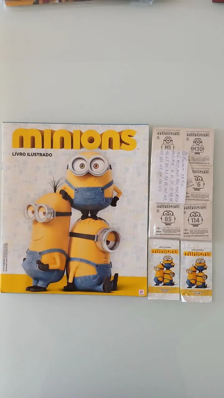 Álbuns de figurinhas - minions de 2015 - 2 Álbuns incompletos - Foto 3