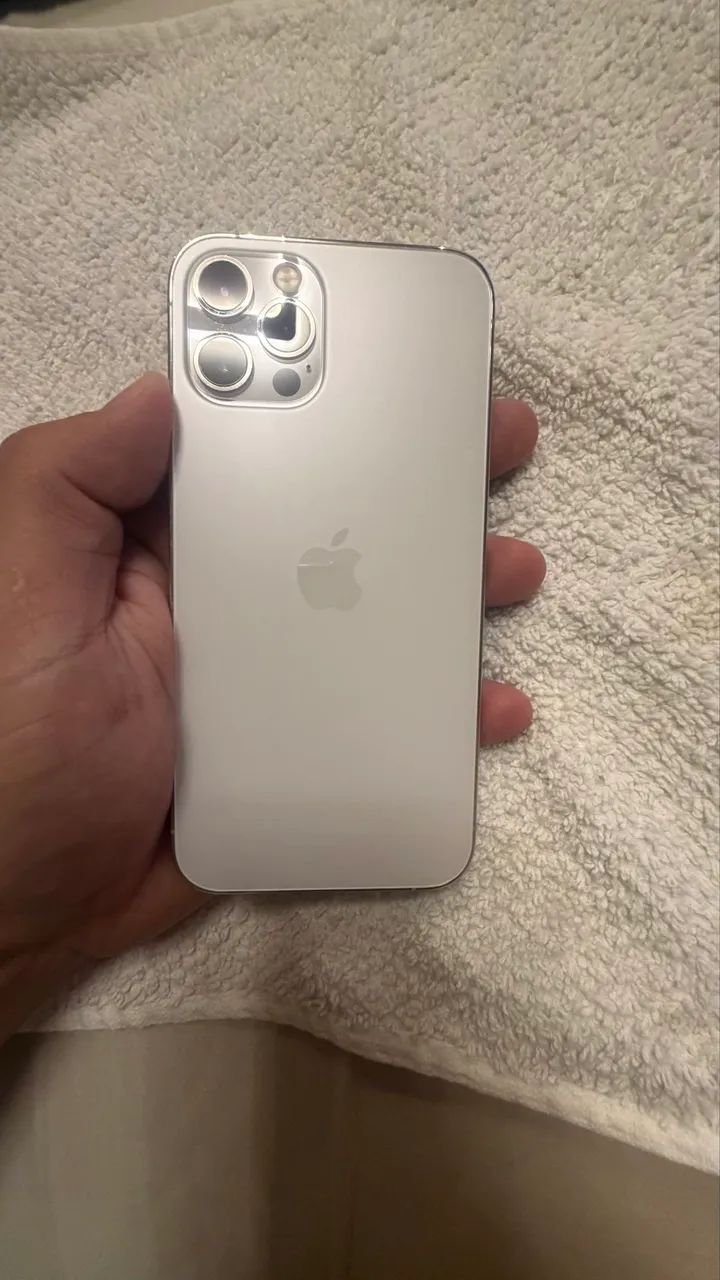 iPhone 12 Pro 256GB - Branco - Super conservado - Celulares e