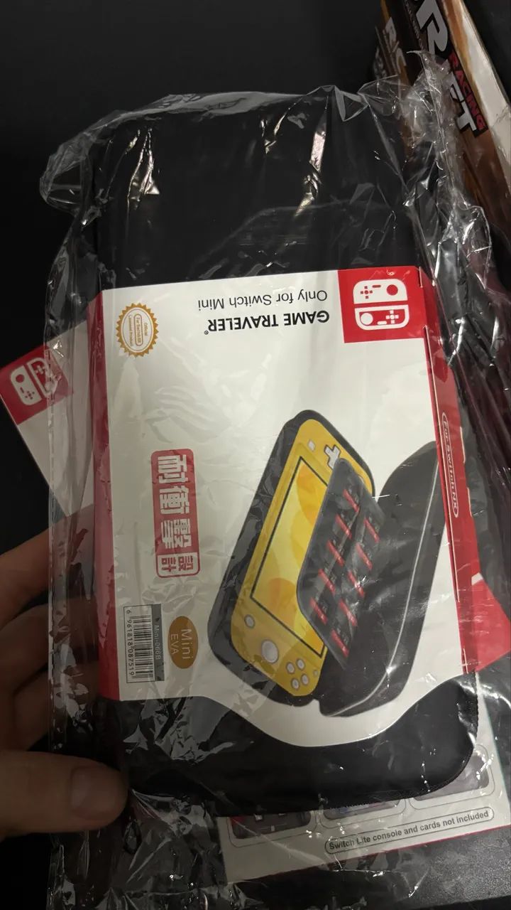 Nintendo switch lite desblck novo na caixa com acessórios  - Foto 3