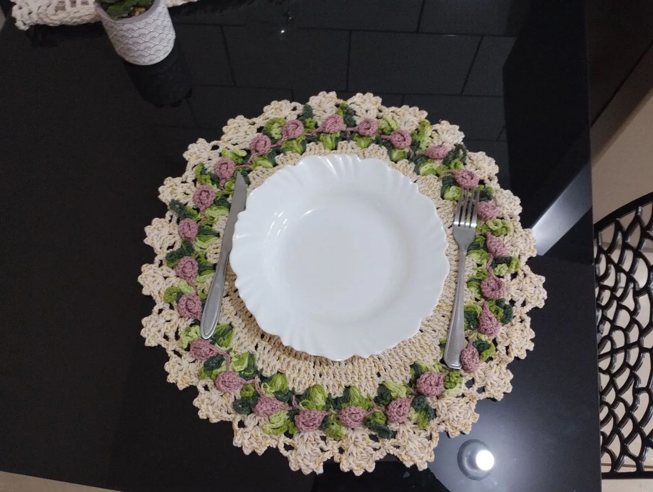 Sousplast/Centro de Mesa - Rosé Gold - Foto 5