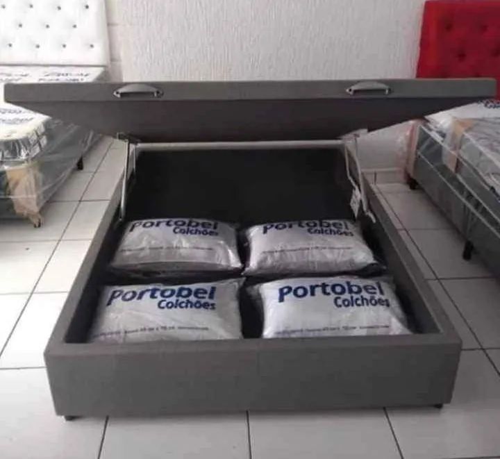 Cama box baú Casal Blindada  - Foto 4