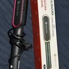 Escova Alisadora 3 em 1- NOVA - Foto 3