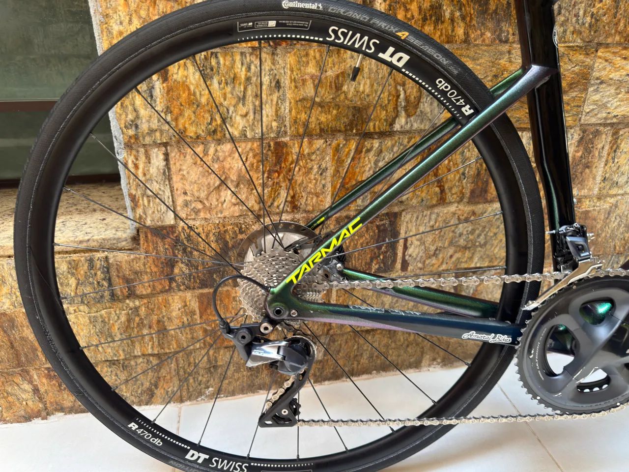 Specialized Tarmac SL6 Pro Pintura Camaleão Tamanho 52 - Ciclismo