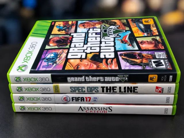 5 games de xbox 360
