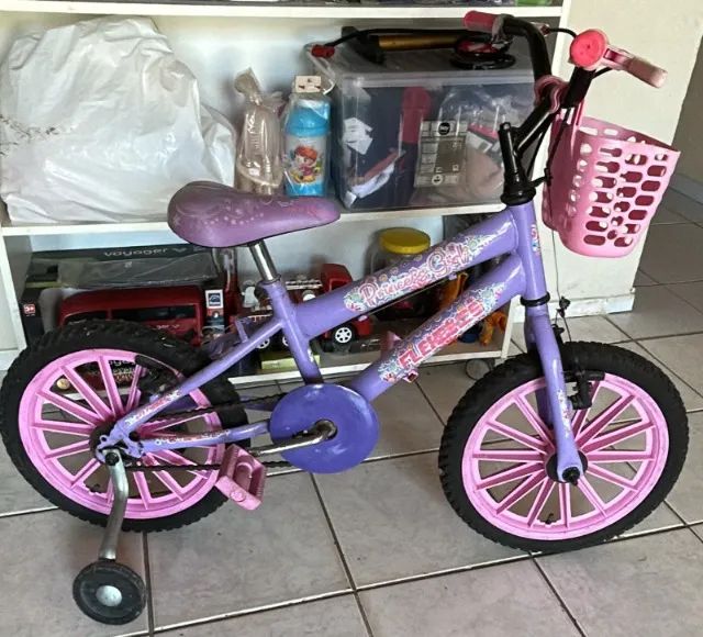 Bicicletinha infantil aro 16 feminina - Foto 3