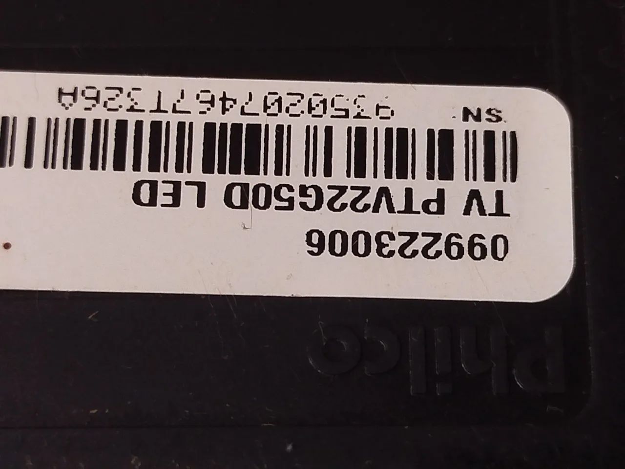 Vendo essa TV Philco de 22 polegadas, defeito na Tela 