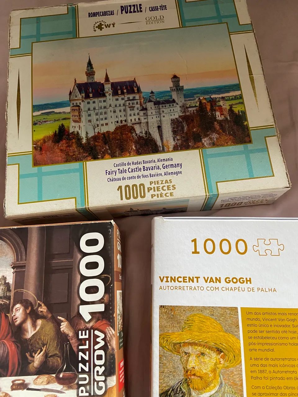 Kit Quebra Cabeça 5 unidades  - Foto 2