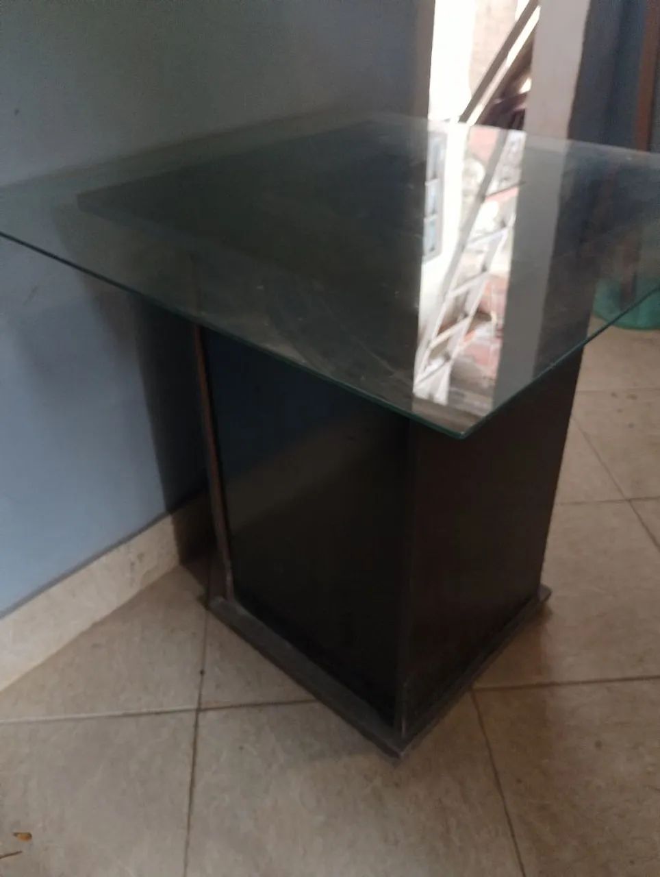Mesa MDF com tampo de vidro  - Foto 3