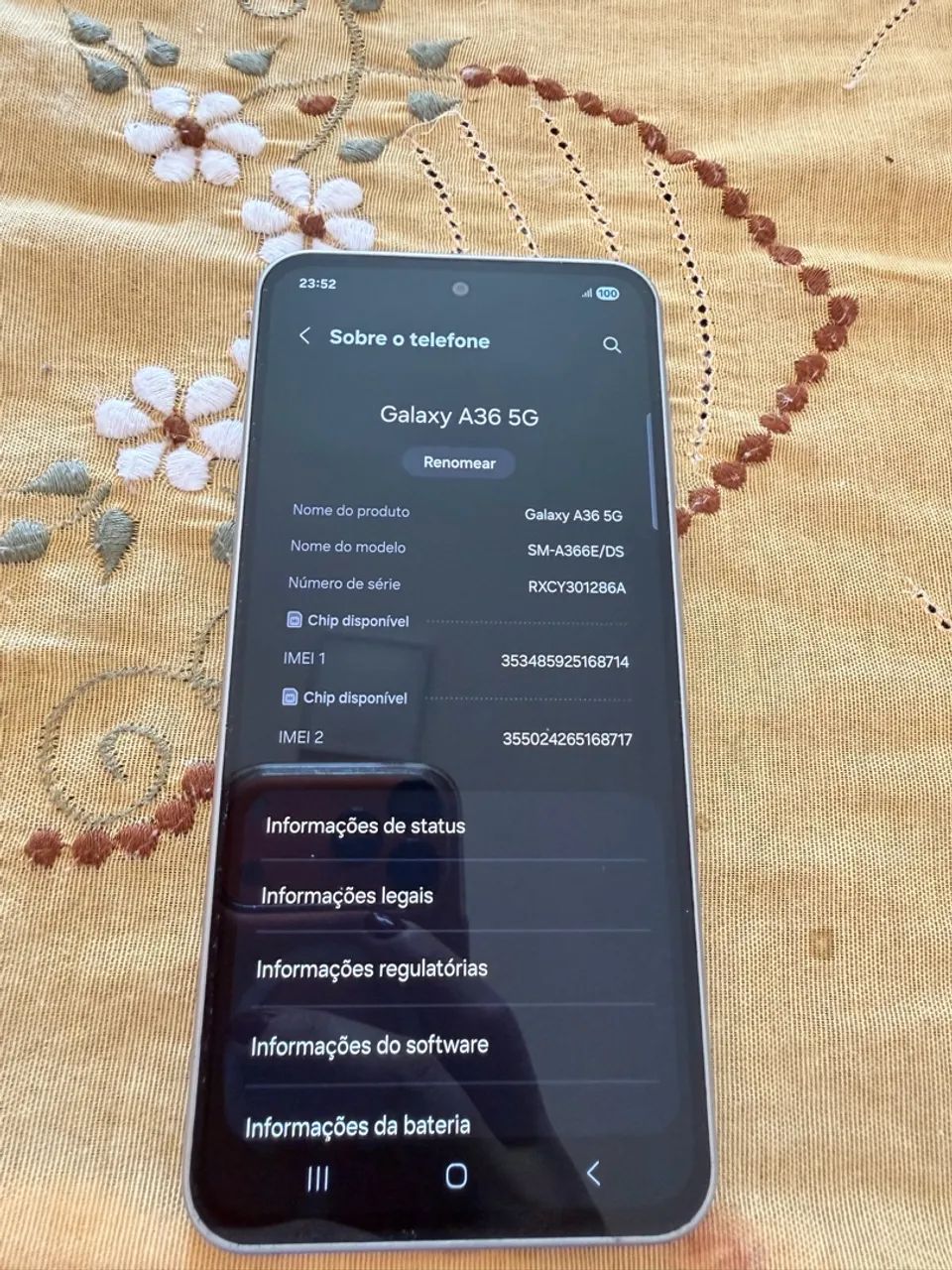 Celular Galaxy A36 128GM - Foto 4