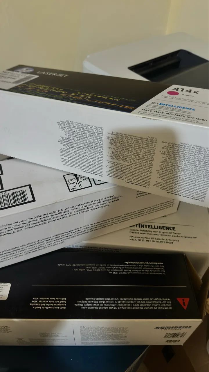 HP Impressora a laser colorida Laserjet Pro M454dw - Foto 4