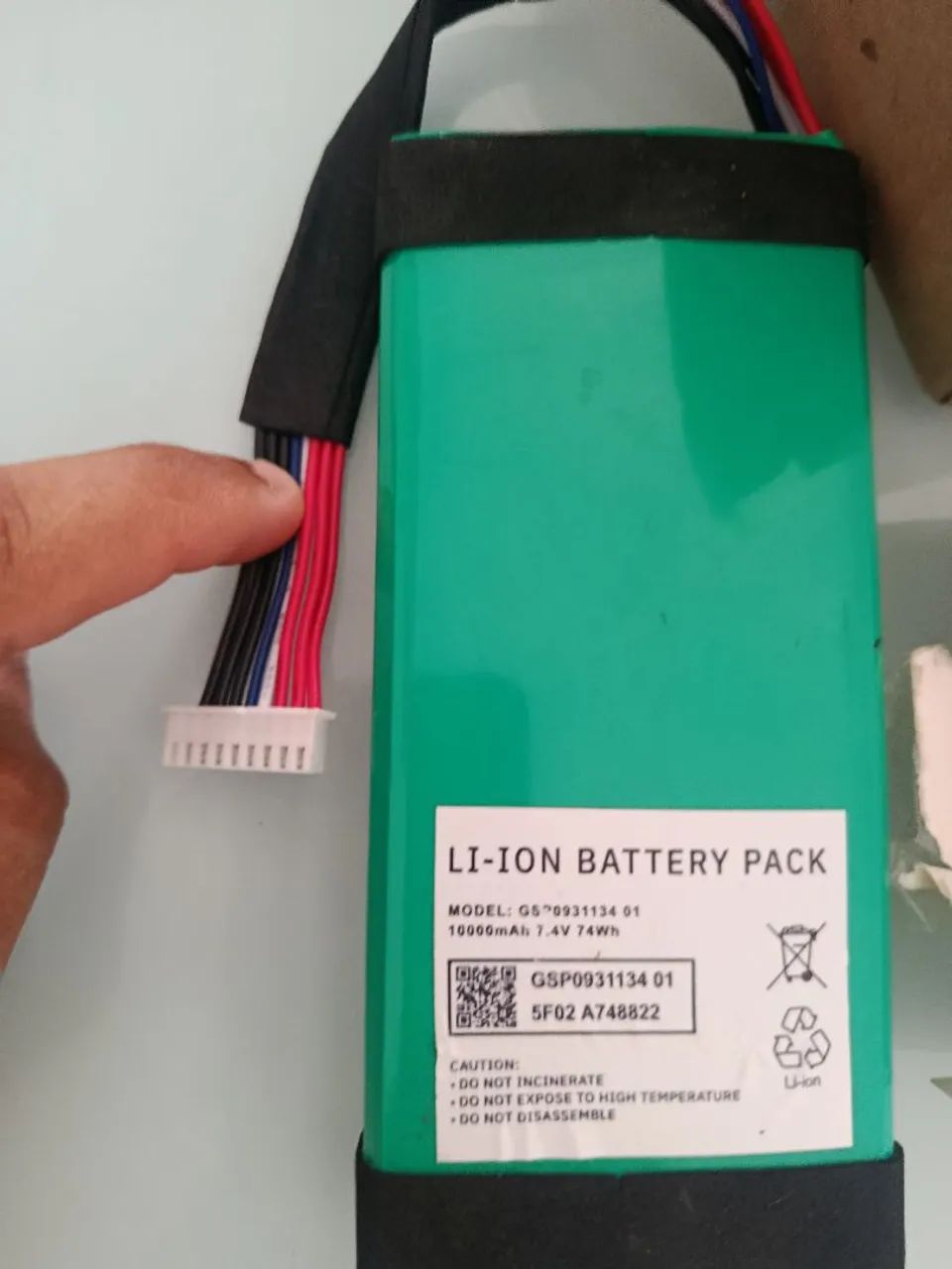 Bateria para JBL bombox 