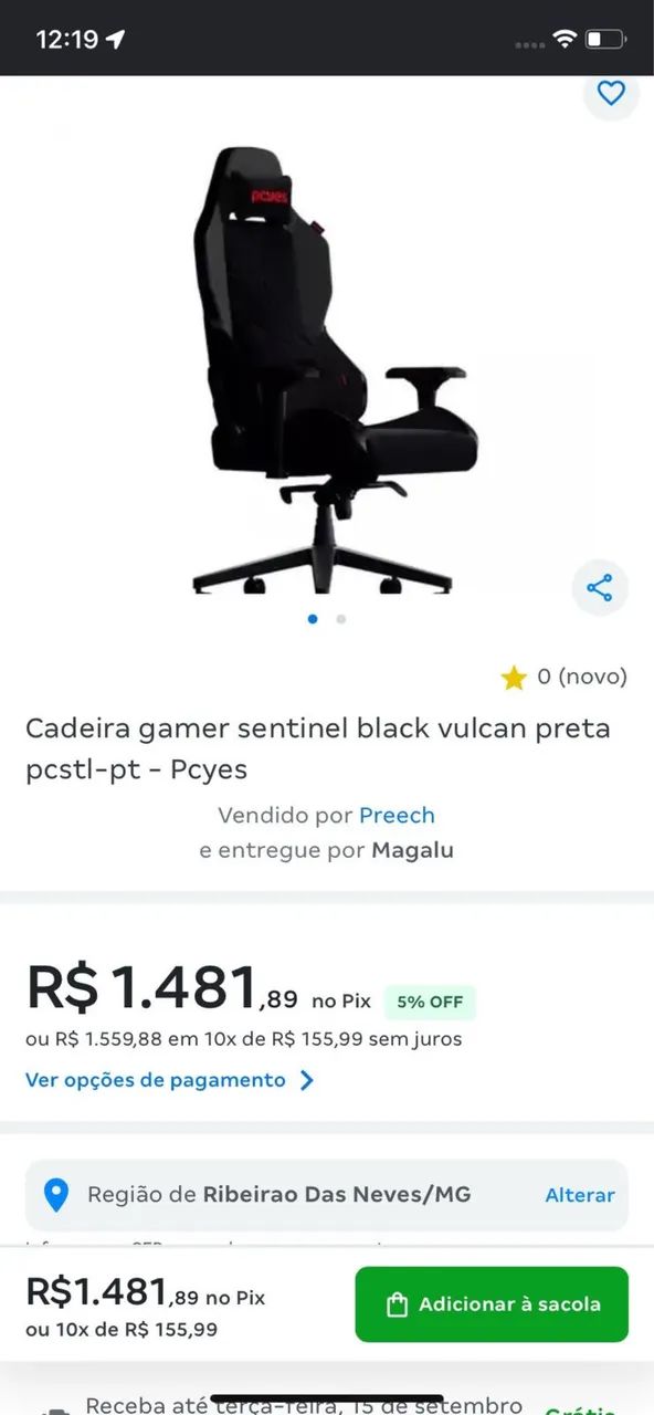 Monitor Gamer 144hz 24 POLEGADAS + CADEIRA GAMER - Foto 3