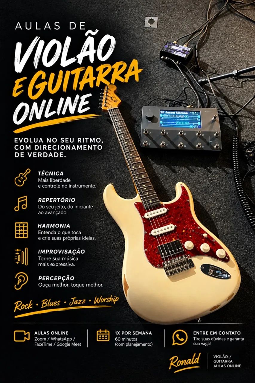 Aulas de Guitarra