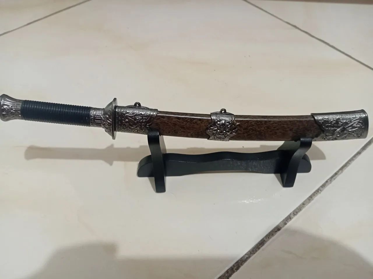 Faça decorativa luxo samurai ninha oriental - Foto 2