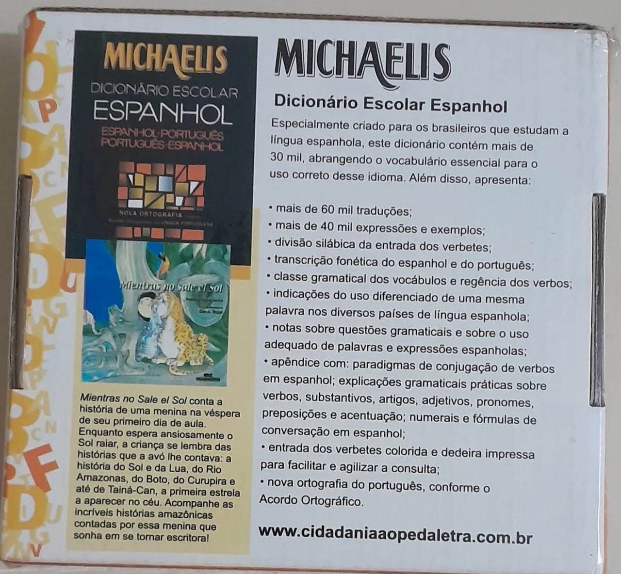 Dicionários Escolar Inglês e Espanhol - Michaelis - Nova Ortografia - Foto 5