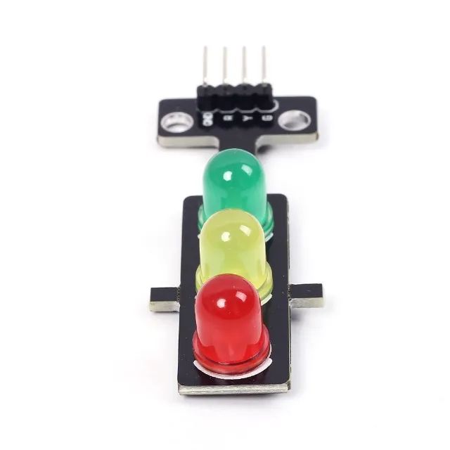 arduino Módulo Led 8mm Semáforo Farol Sinal Transito - Foto 5