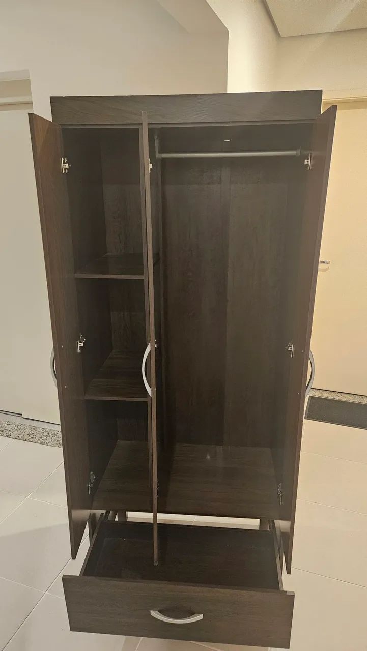 Armário Solteiro em MDF - Foto 2