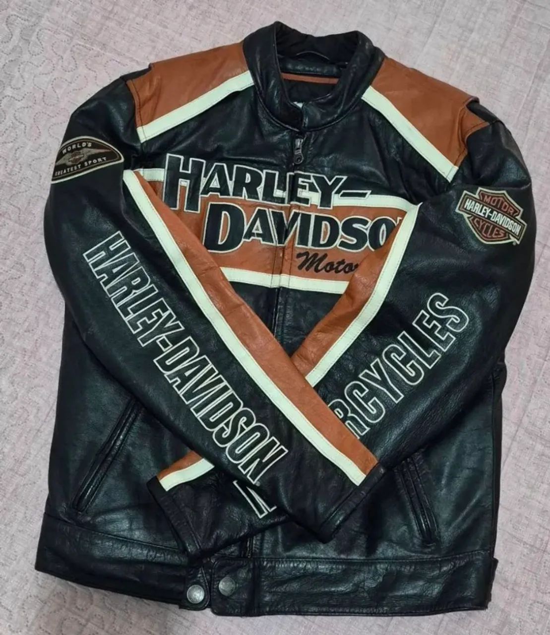 Jaqueta Harley Davidson Original Classic Cruiser  M - Foto 3