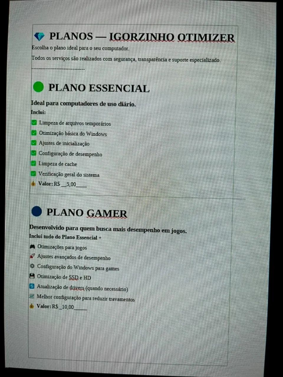 VENDE-SE OTIMIZAÇÃO PARA COMPUTADOR - Foto 5