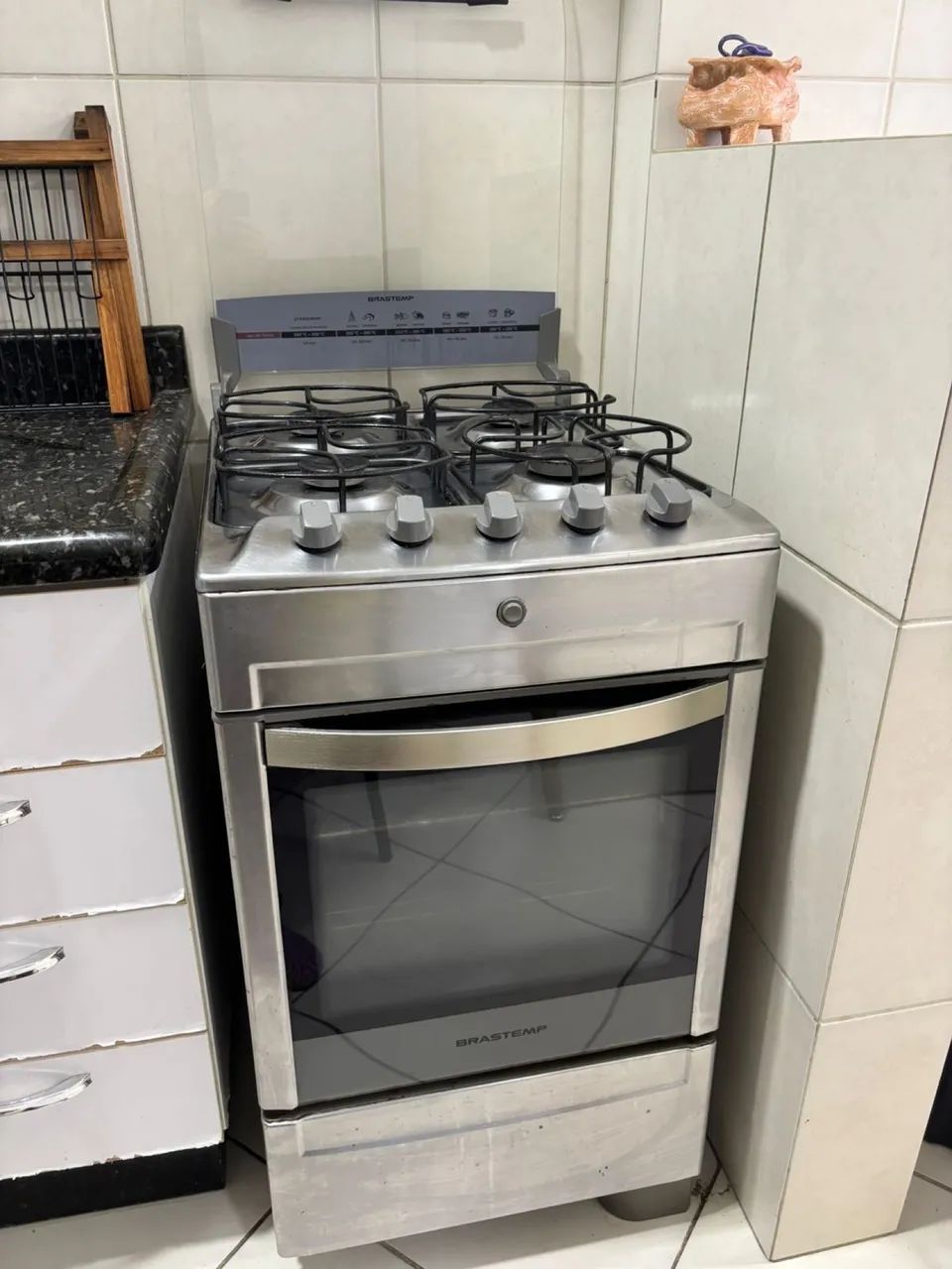 Fogão Brastemp usado - preço acessível  - Foto 3