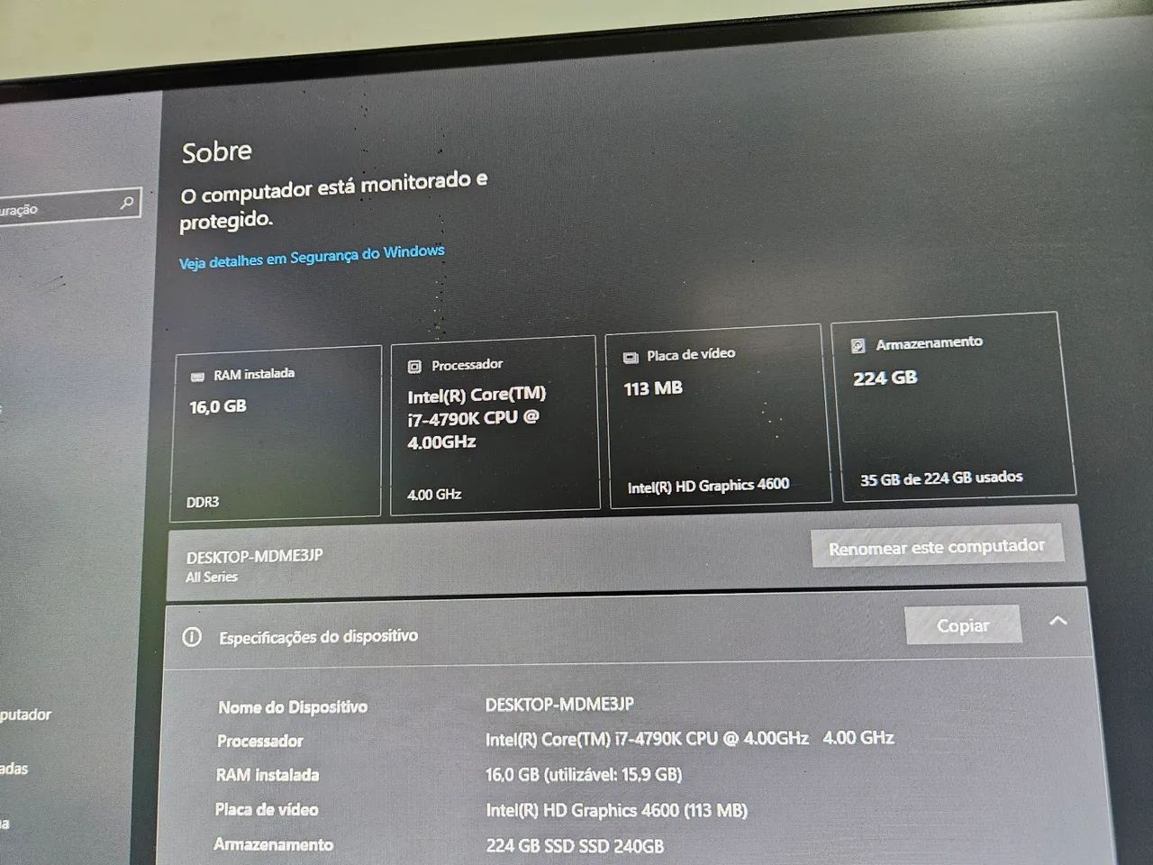 Computador i7 4790k - Foto 2