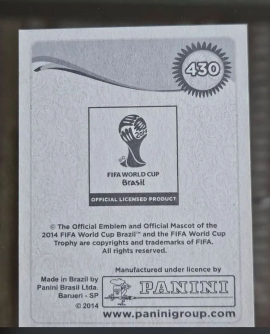 Figurinhas Copa 2014 Panini lote - Foto 4