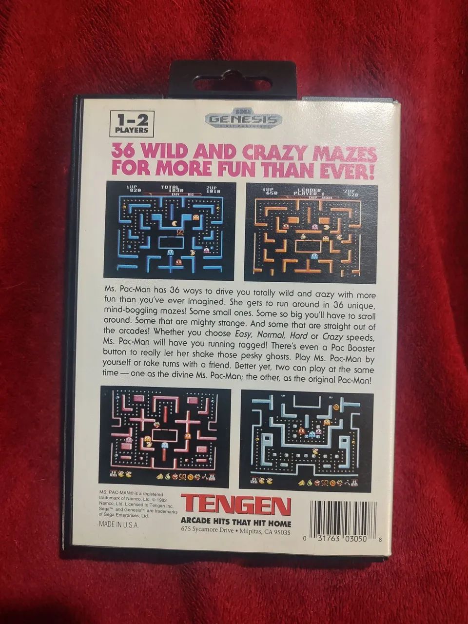 Ms. Pac-Man - Mega Drive - Foto 2