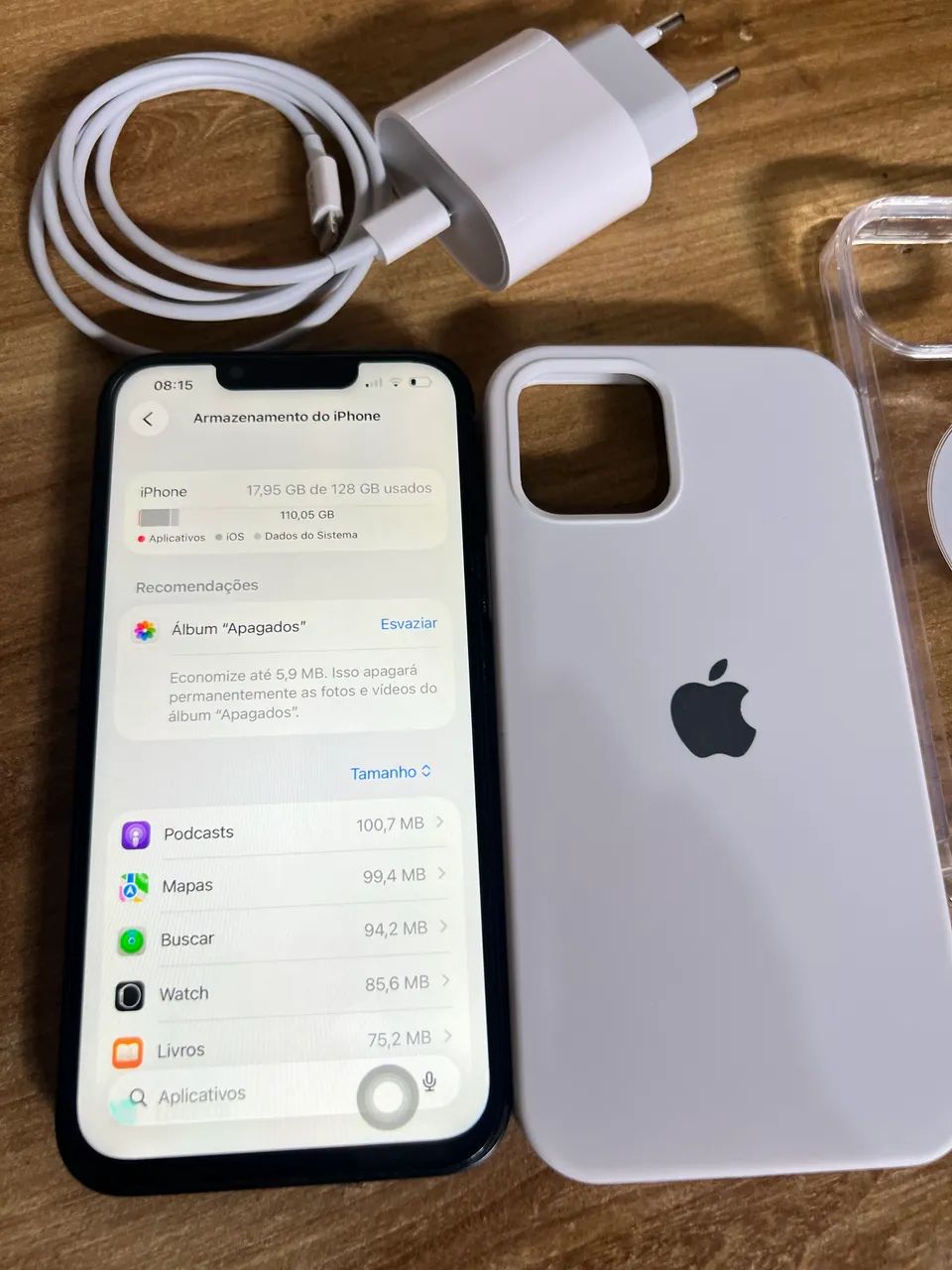 iPhone 13 black 128GB Com Nota fiscal  - Foto 5