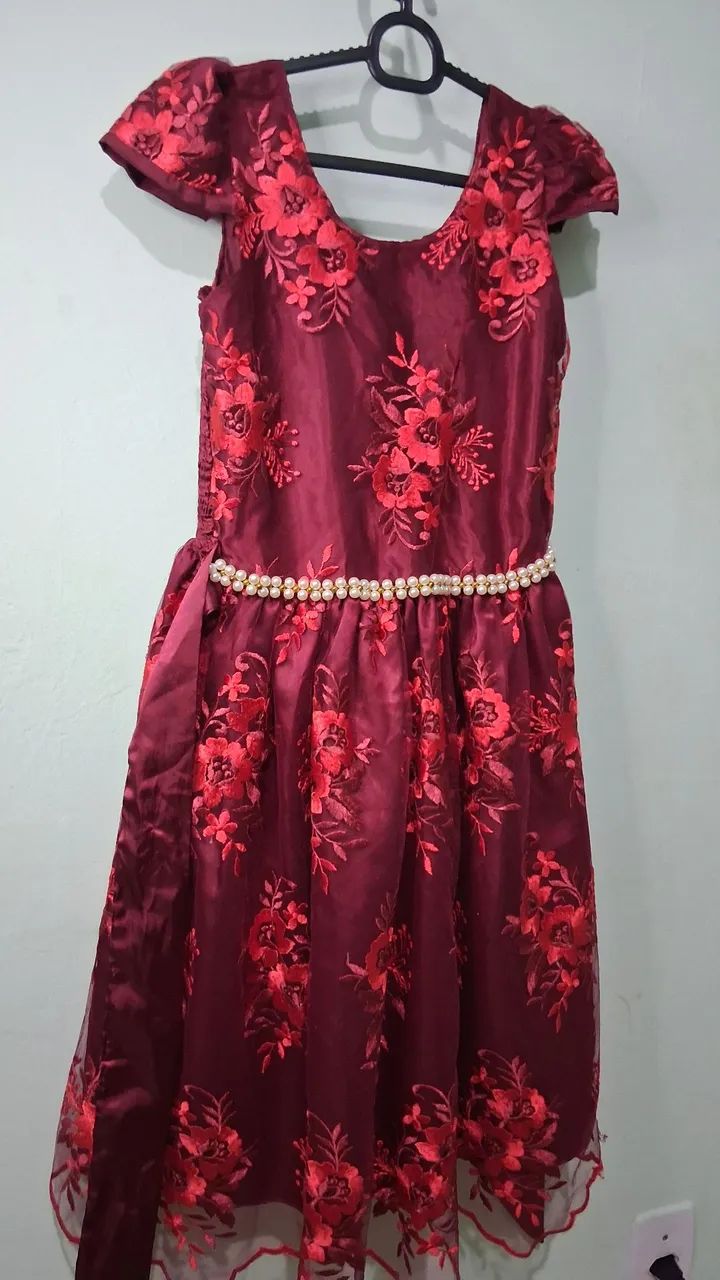 Vestido marsala 