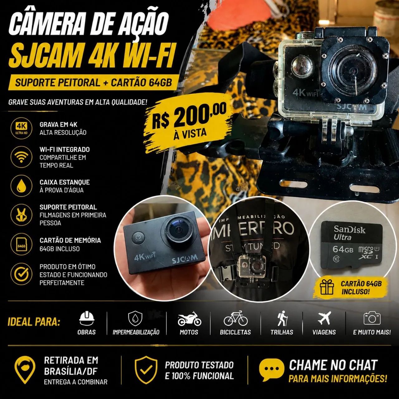 Filmadora 4k