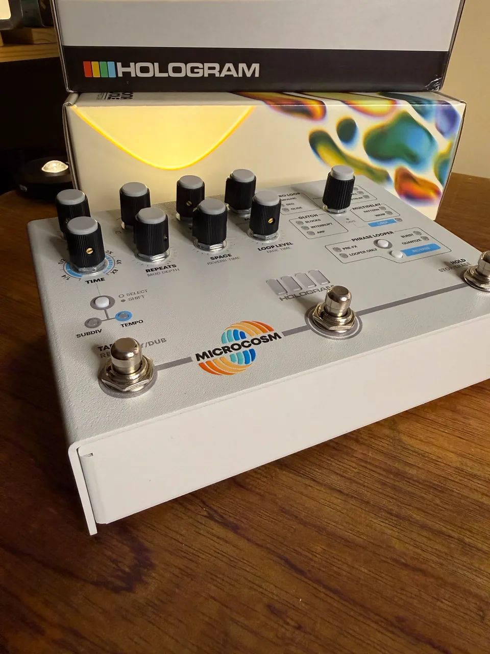 Pedal Microcosm Hologram Eletronics  - Foto 3