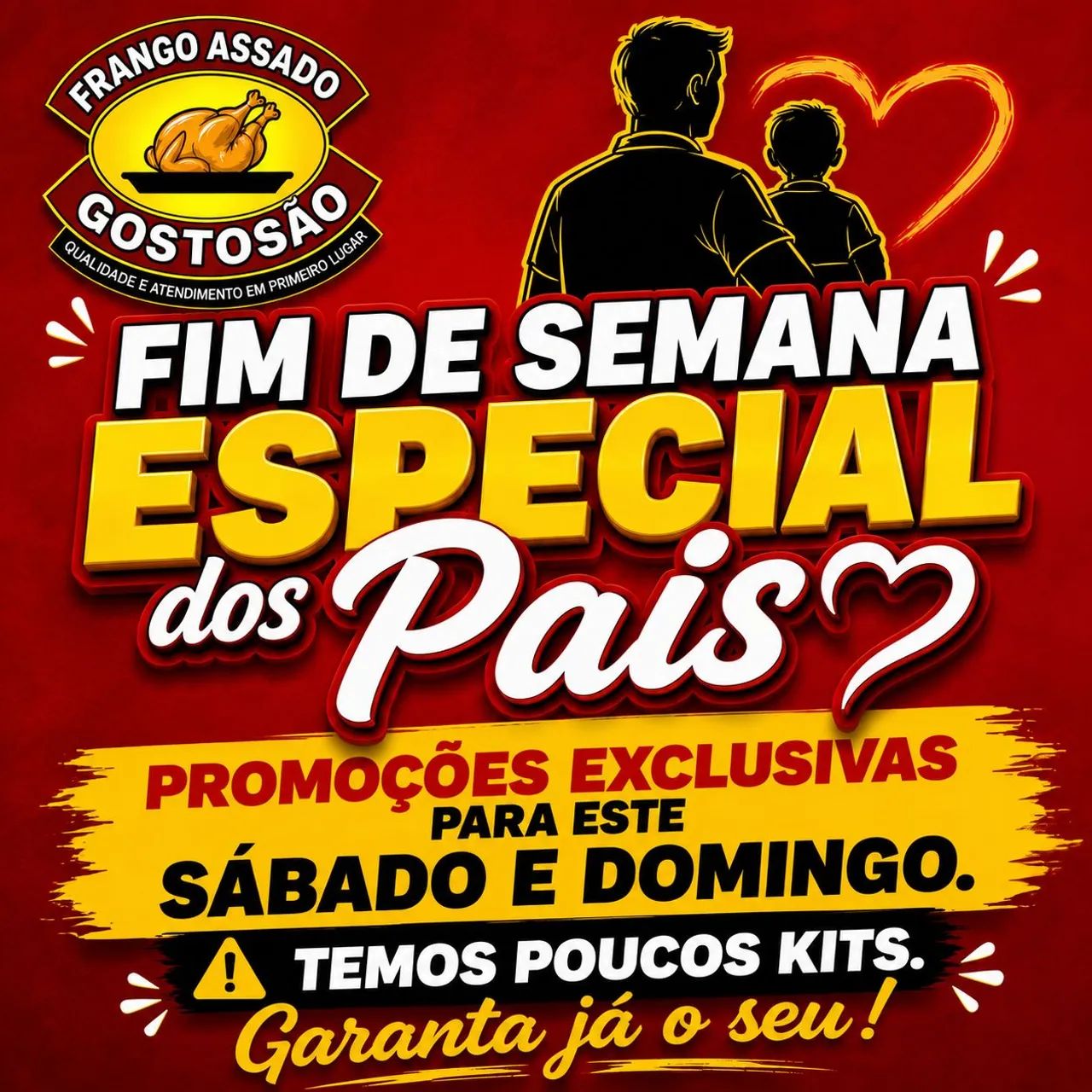 Frango para DIA DOS PAIS 