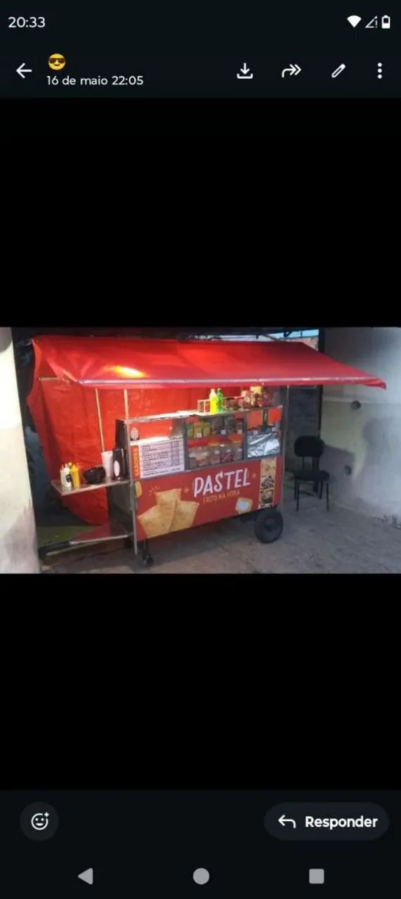 Carrinho de pastel 2 em 1 - Foto 2