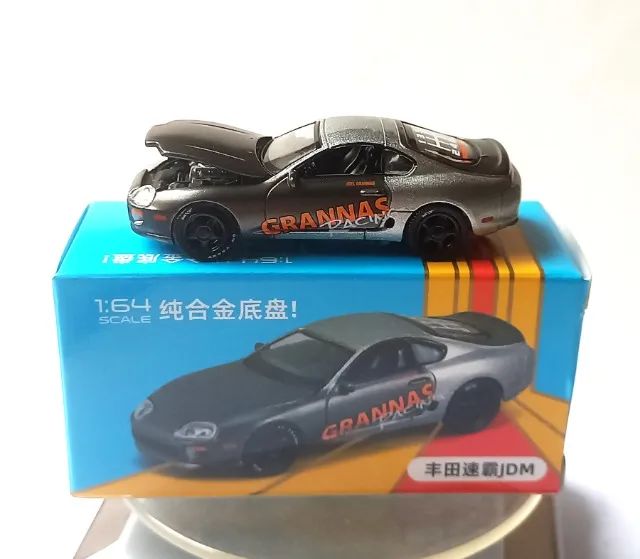 Miniatura Toyota Supra MK4 Grannas Racing 1:64 Time Micro