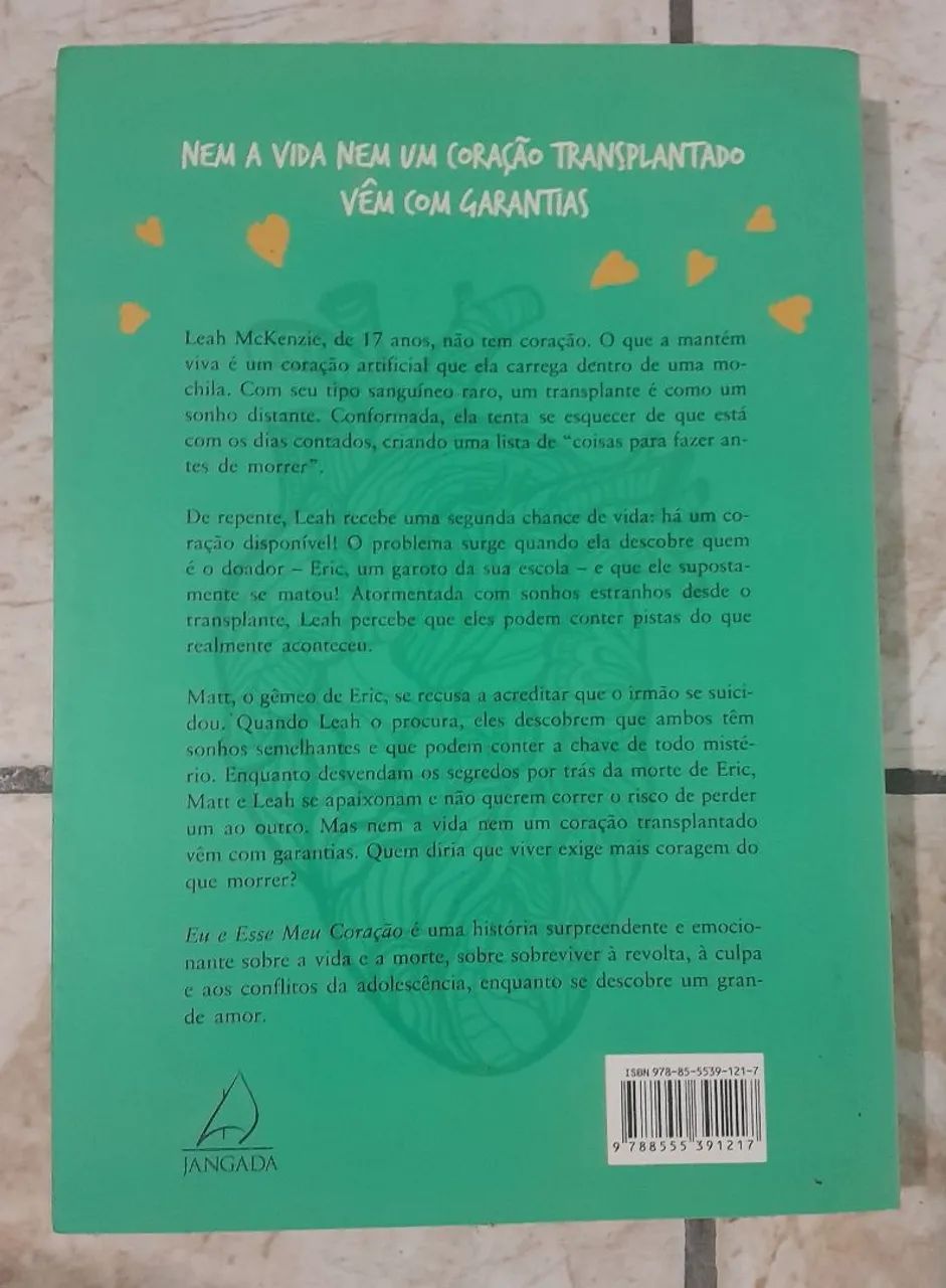 Eu e Esse Meu Coração - Livro de Romance - Foto 3