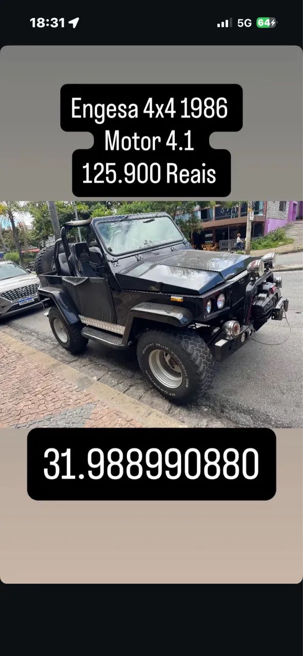 Engesa Engesa 4X4 2.5/4.1 1986