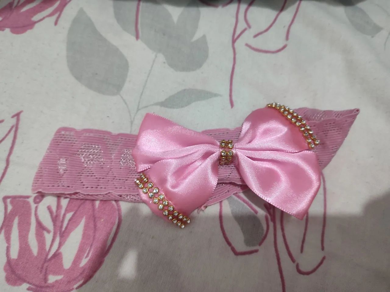 Faixa de cabelo para bebê - Foto 5