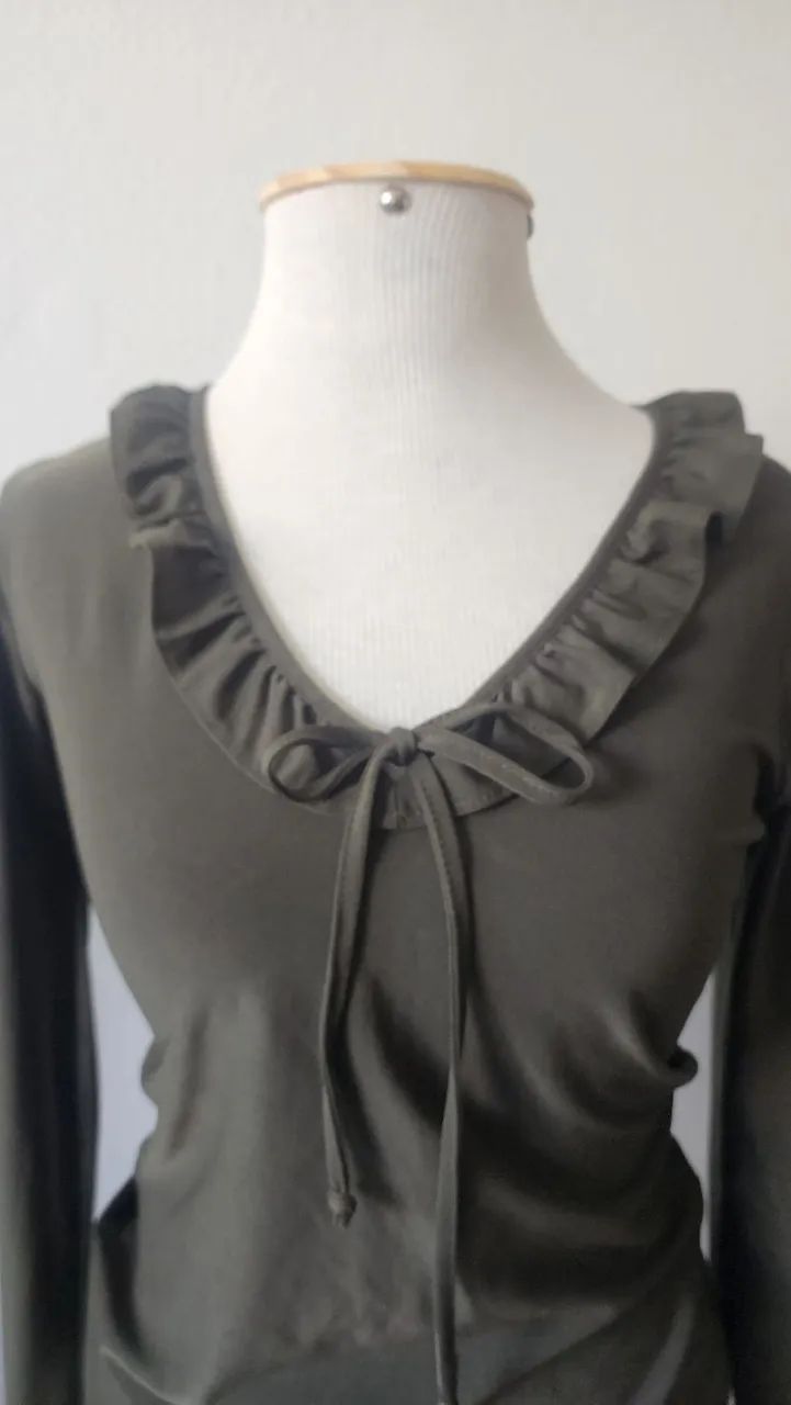 Blusa Inverno babados - Foto 3